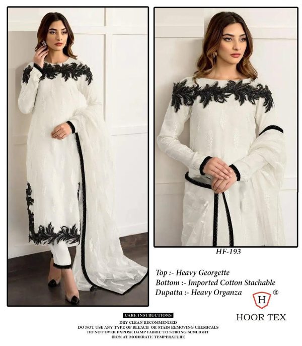 HOOR TEX HF 193 READYMADE SALWAR SUITS