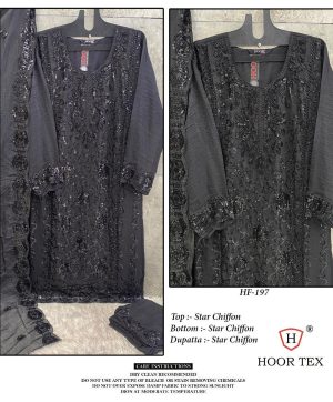 HOOR TEX HF 197 READYMADE PAKISTANI SUITS