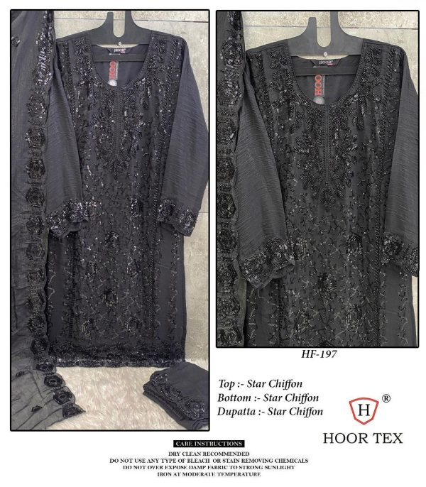 HOOR TEX HF 197 READYMADE PAKISTANI SUITS