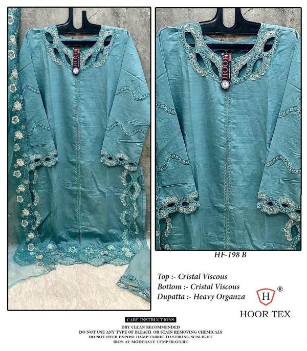 HOOR TEX HF 198 B READYMADE PAKISTANI SUITS