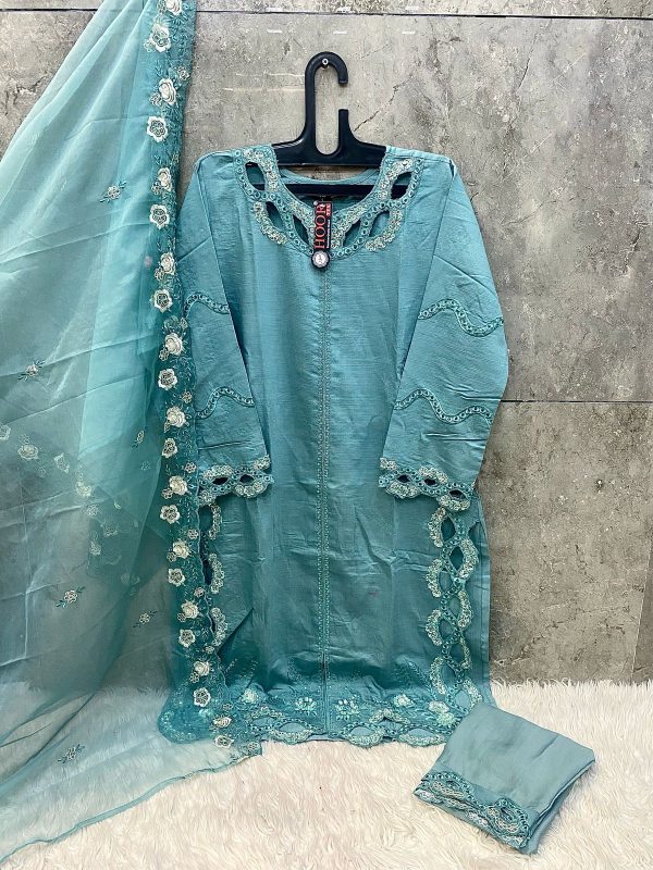 HOOR TEX HF 198 B READYMADE PAKISTANI SUITS