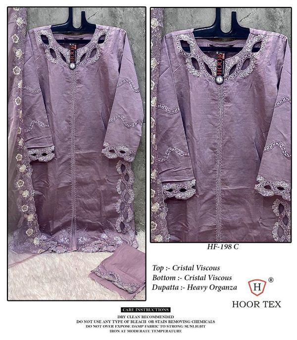 HOOR TEX HF 198 C READYMADE PAKISTANI SUITS