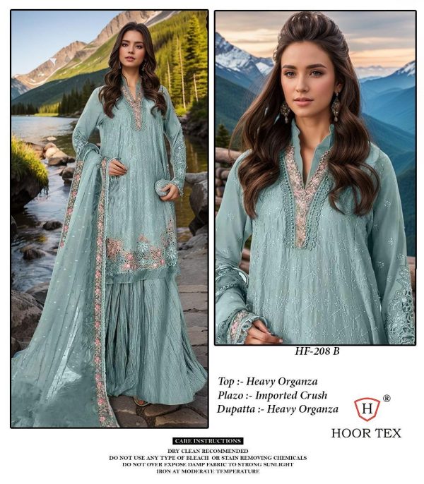HOOR TEX HF 208 B READYMADE SALWAR SUITS