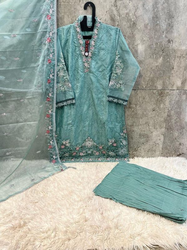 HOOR TEX HF 208 B READYMADE SALWAR SUITS