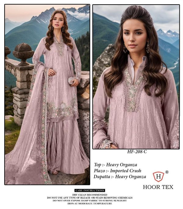 HOOR TEX HF 208 C READYMADE SALWAR SUITS