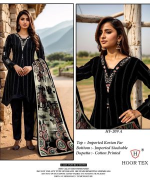 HOOR TEX HF 209 A READYMADE PAKISTANI SUITS