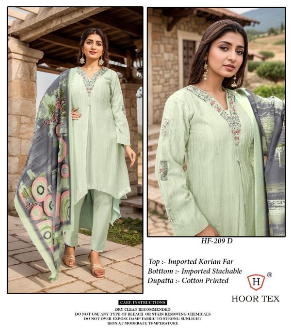 HOOR TEX HF 209 D READYMADE PAKISTANI SUITS