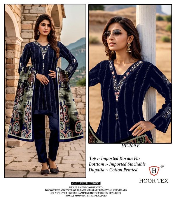 HOOR TEX HF 209 E READYMADE PAKISTANI SUITS