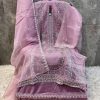 HOOR TEX OR 90 C ORGANZA PAKISTANI SUITS IN INDIA