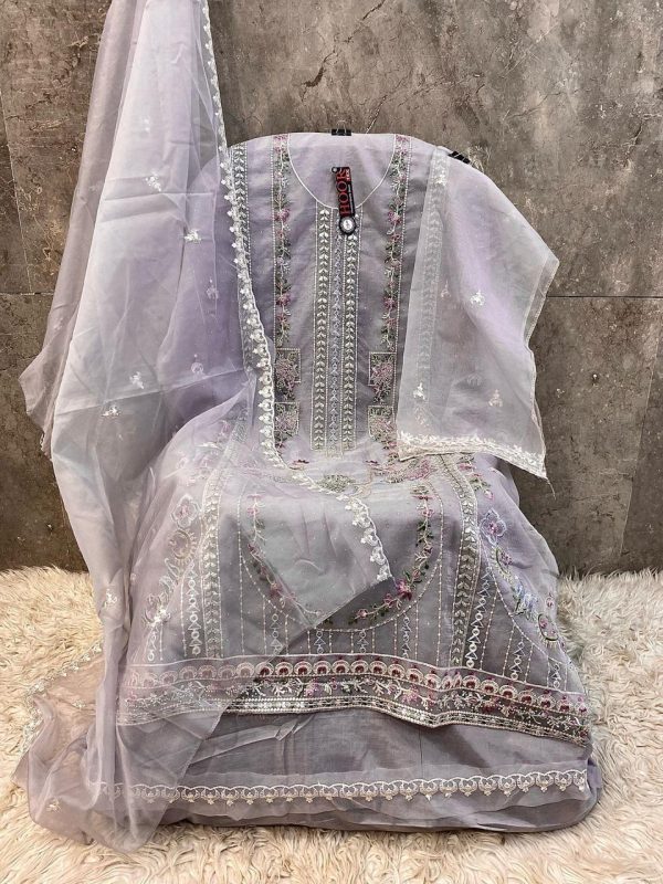 HOOR TEX OR 90 D ORGANZA PAKISTANI SUITS IN INDIA