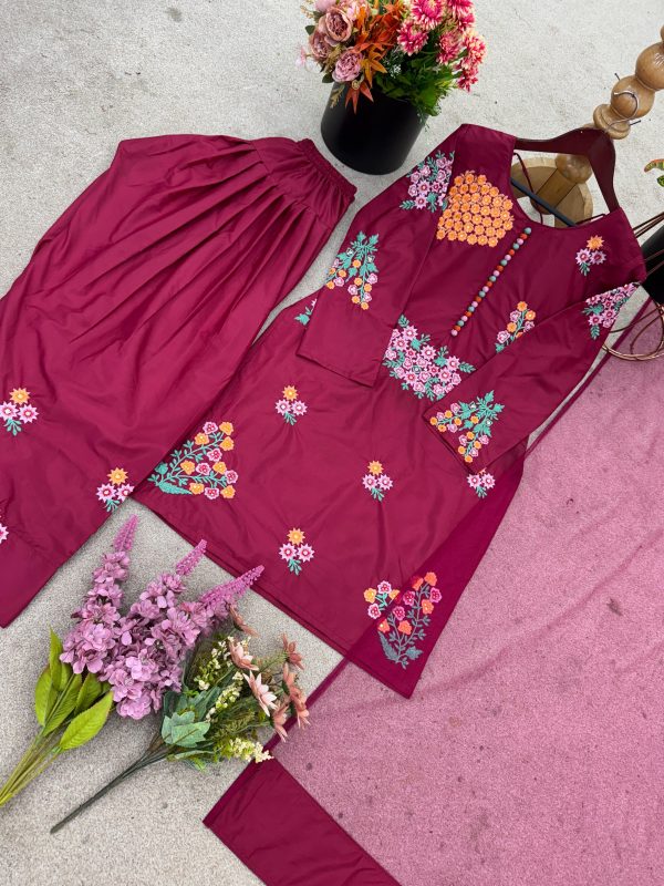 JAL FASHION JF 004 B DESIGNER FARSHI SALWAR SUITS