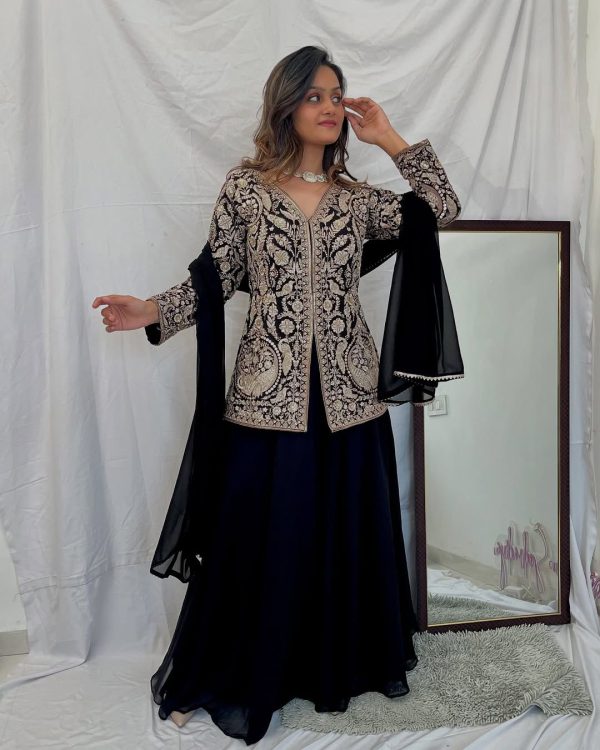 JAL FASHION JF 013 B PLAZZO SUITS WHOLESALE