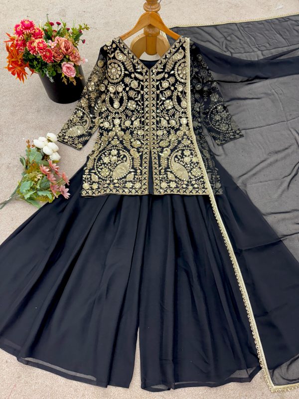 JAL FASHION JF 013 B PLAZZO SUITS WHOLESALE