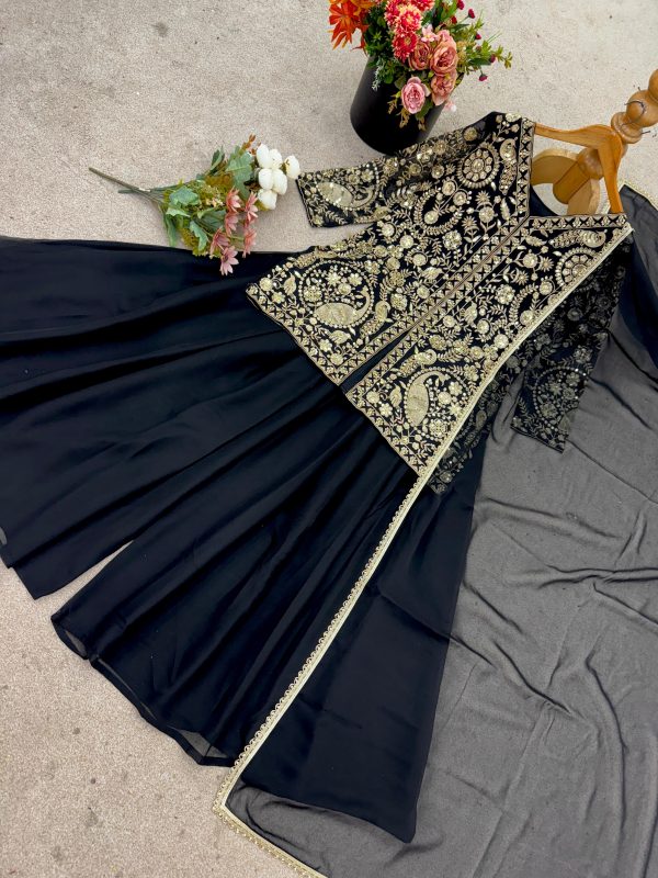 JAL FASHION JF 013 B PLAZZO SUITS WHOLESALE