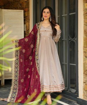 JAL FASHION JF 021 TRENDING DESIGNER GOWN