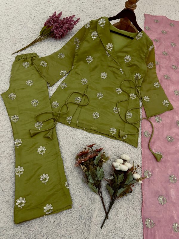 JAL FASHION JF 023 DESIGNER PLAZZO SUITS ONLINE