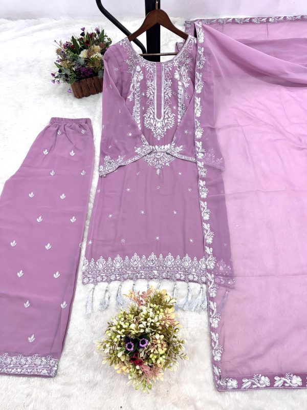 JAL FASHION JL 1038 DESIGNER PLAZZO SUITS WHOLESALE