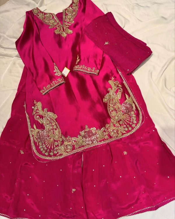 JAL FASHION JL 1040 DESIGNER PLAZZO SUITS WHOLESALE