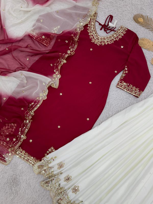 JAL FASHION JL 1041 DESIGNER PLAZZO SUITS WHOLESALE