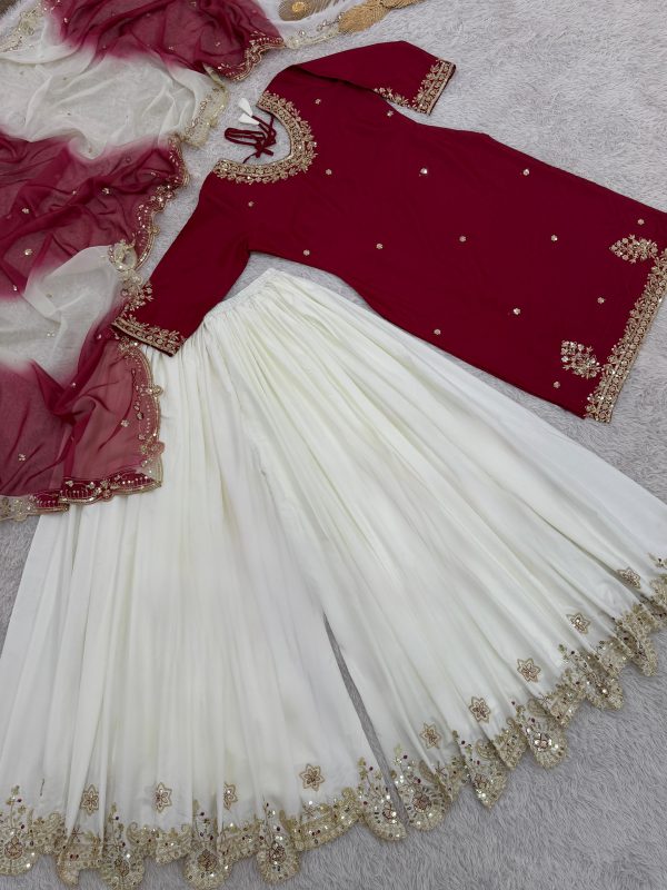 JAL FASHION JL 1041 DESIGNER PLAZZO SUITS WHOLESALE