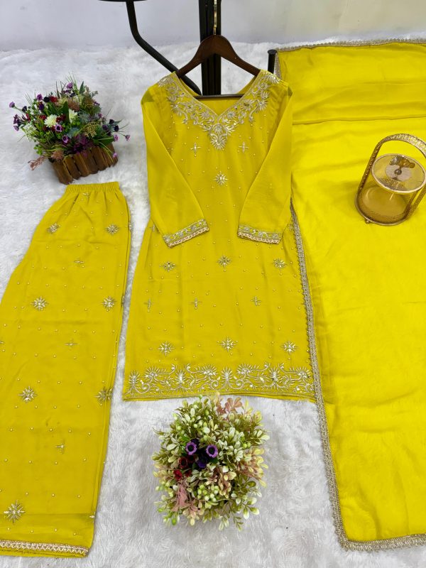 JENNY DESIGNER JD 603 C PLAZZO SUITS WHOLESALE