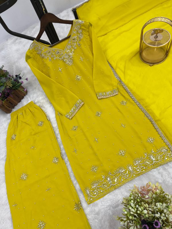 JENNY DESIGNER JD 603 C PLAZZO SUITS WHOLESALE