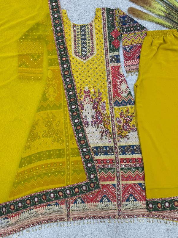 JENNY DESIGNER JD 608 B PLAZZO SUITS WHOLESALE