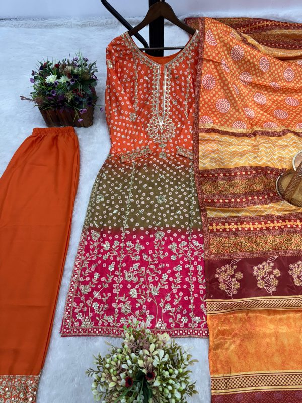 JENNY DESIGNER JD 610 TRENDING PLAZZO SUITS