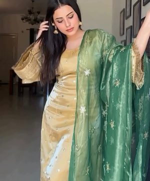 JENNY DESIGNER JD 611 EXCLUSIVE 3 PIECE FANCY KURTI