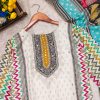 KALEESHA FAB YD 017 READYMADE MUSLIN COTTON SUITS
