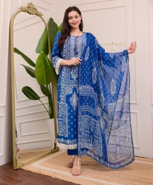 KALEESHA FAB YD 022 READYMADE COTTON KURTI