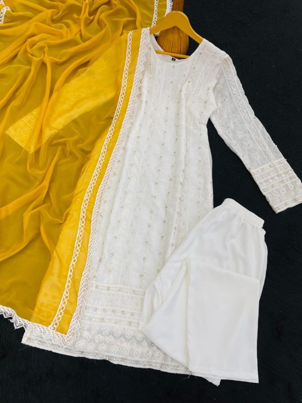 KALEESHA FAB YD 023 A 6 DUPATTA CONSEPT SUITS