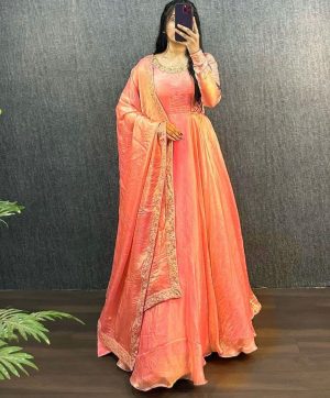 KALEESHA FAB YD 023 B EXCLUSIVE PARTY WEAR GOWN