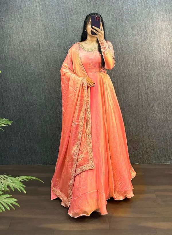 KALEESHA FAB YD 023 B EXCLUSIVE PARTY WEAR GOWN