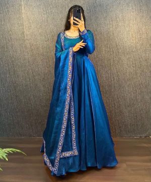 KALEESHA FAB YD 023 C EXCLUSIVE PARTY WEAR GOWN