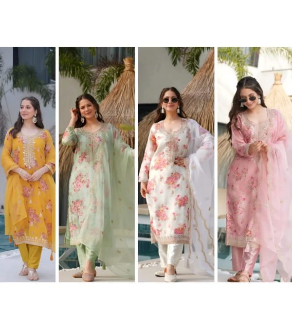 KALEESHA FAB YD 024 READYMADE PARTY WEAR SUITS