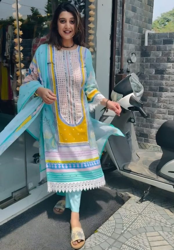 KALEESHA FAB YD 033 READYMADE SALWAR SUIT