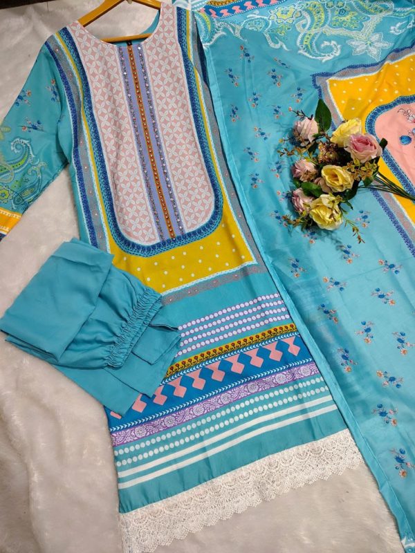KALEESHA FAB YD 033 READYMADE SALWAR SUIT
