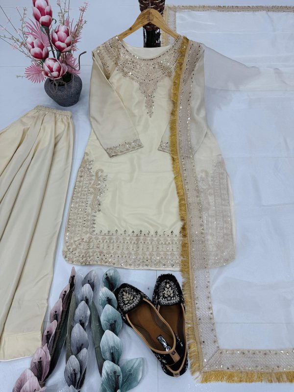 KARMA FASHION KF 1693 TRENDING PLAZZO SUITS