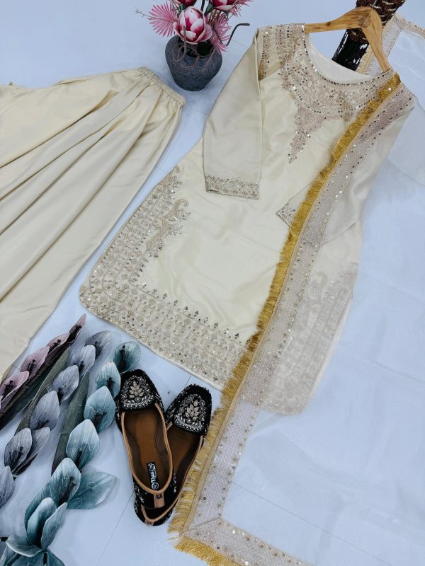 KARMA FASHION KF 1693 TRENDING PLAZZO SUITS