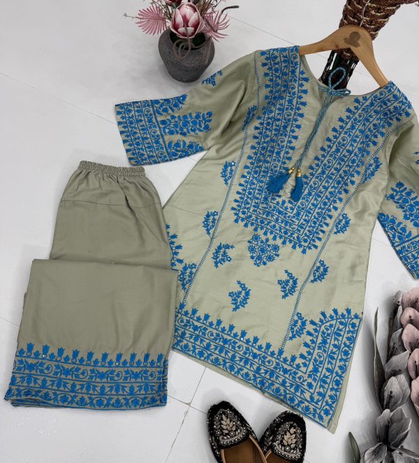KARMA FASHION KF 1694 A TRENDING JAM COTTON SUITS