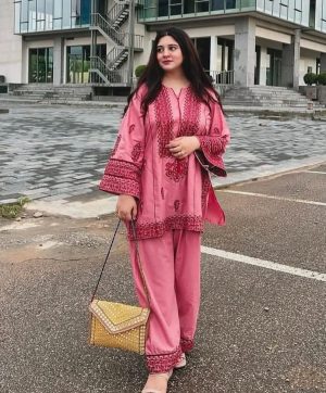 KARMA FASHION KF 1694 B TRENDING JAM COTTON SUITS