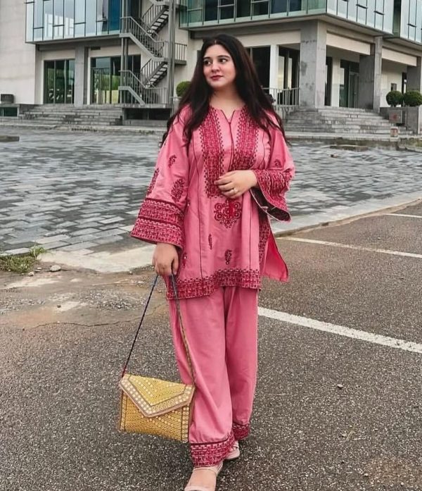 KARMA FASHION KF 1694 B TRENDING JAM COTTON SUITS
