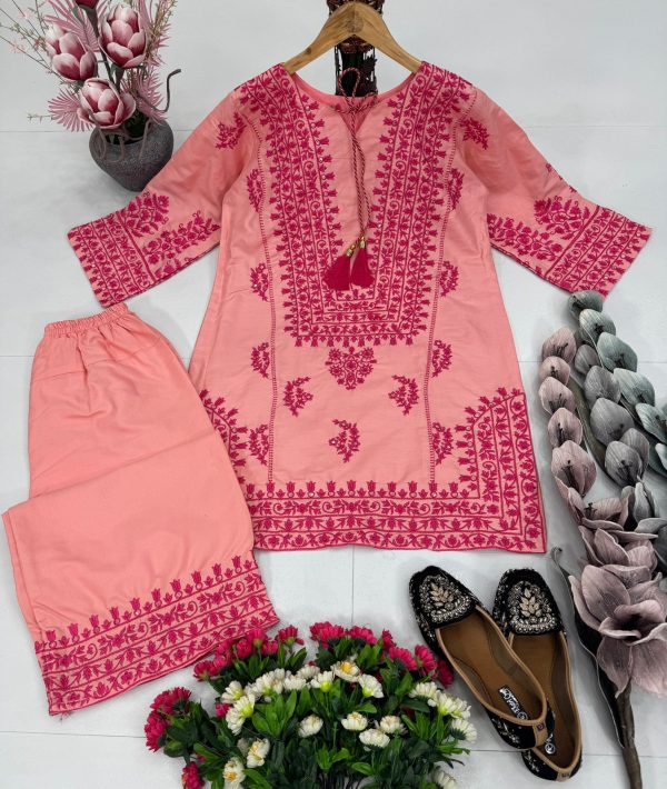 KARMA FASHION KF 1694 B TRENDING JAM COTTON SUITS