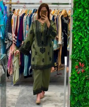 KARMA FASHION KF 1694 C TRENDING JAM COTTON SUITS