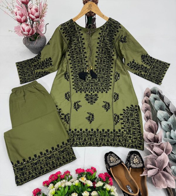 KARMA FASHION KF 1694 C TRENDING JAM COTTON SUITS