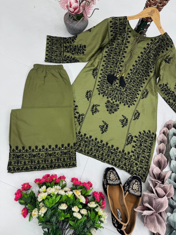 KARMA FASHION KF 1694 C TRENDING JAM COTTON SUITS