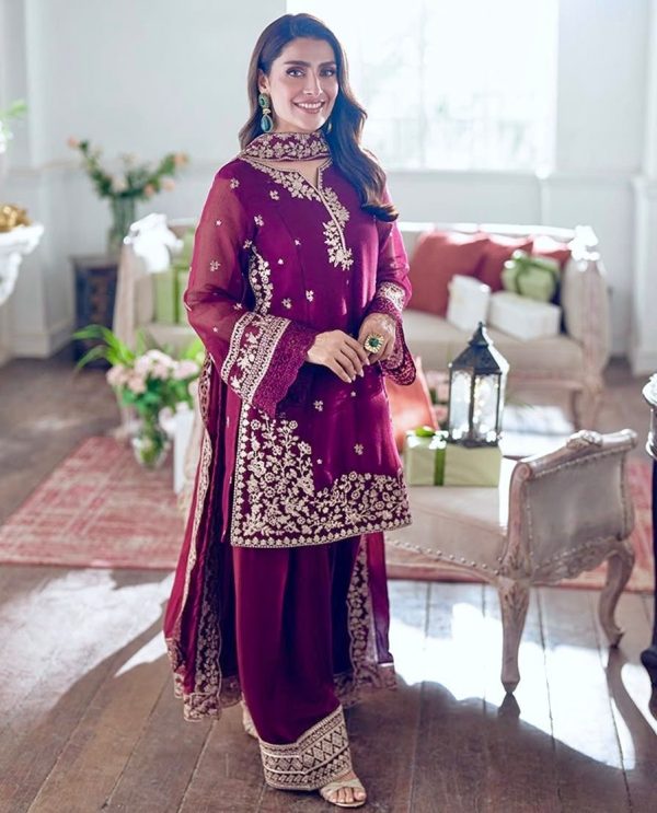 KARMA FASHION KF 1698 DESIGNER PLAZZO SUITS