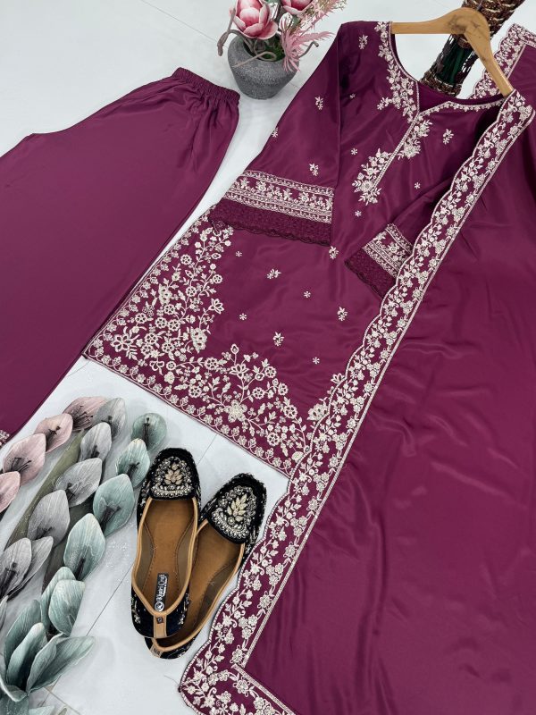 KARMA FASHION KF 1698 DESIGNER PLAZZO SUITS