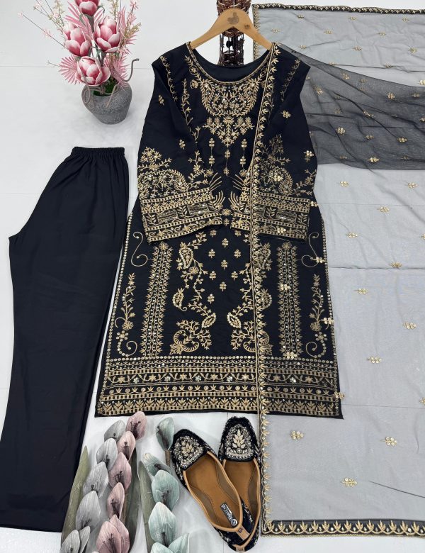 KARMA FASHION MT 1044 DESIGNER PLAZZO SUITS